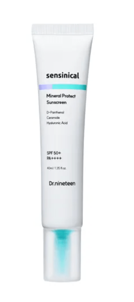 Dr.nineteen | Sensinical Mineral Protect Sunscreen SPF50+ PA++++ 40 ml - Helvetskin