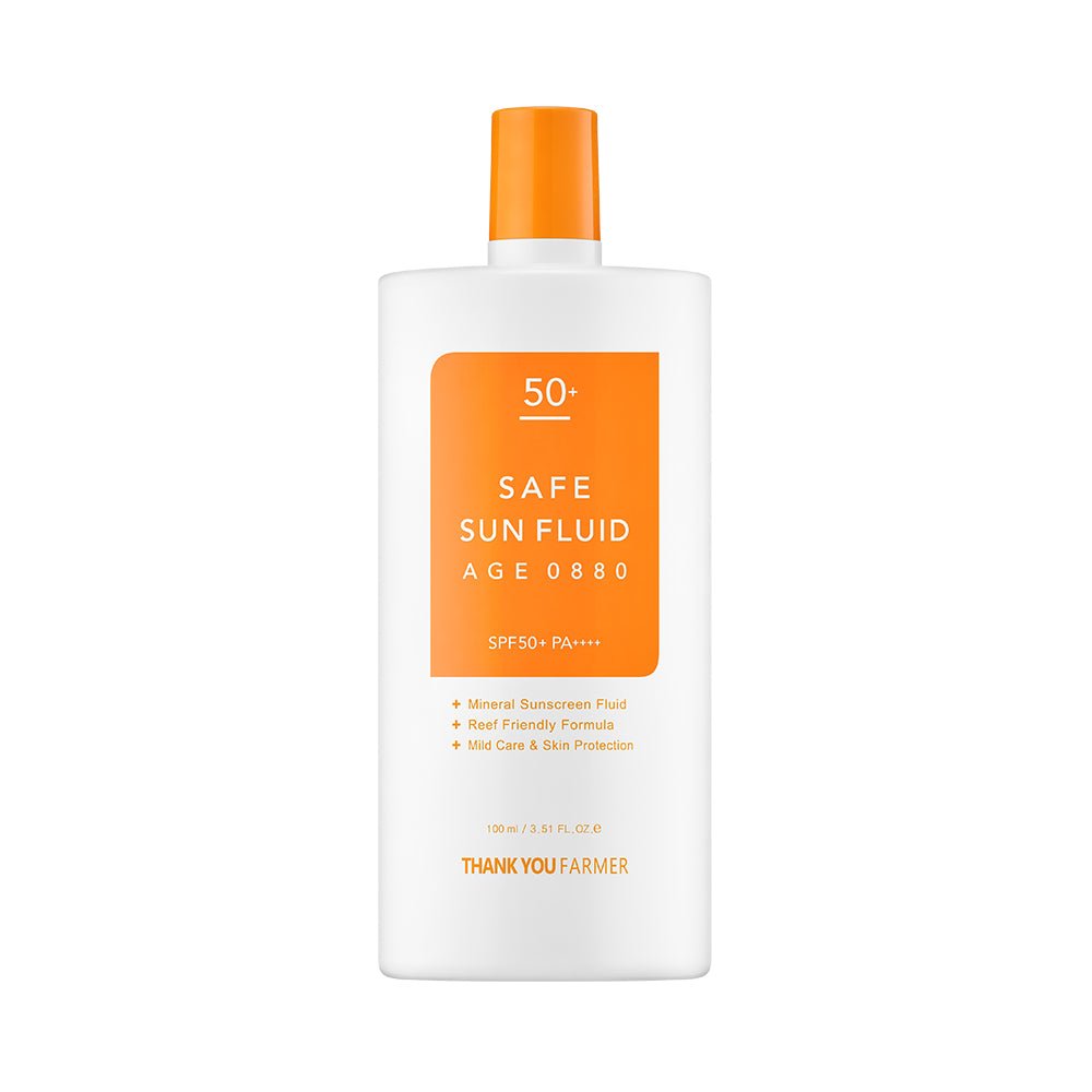 Thank You Farmer | Safe Sun Fluid Age 0880 SPF50+ PA++++ 100 ml - Helvetskin