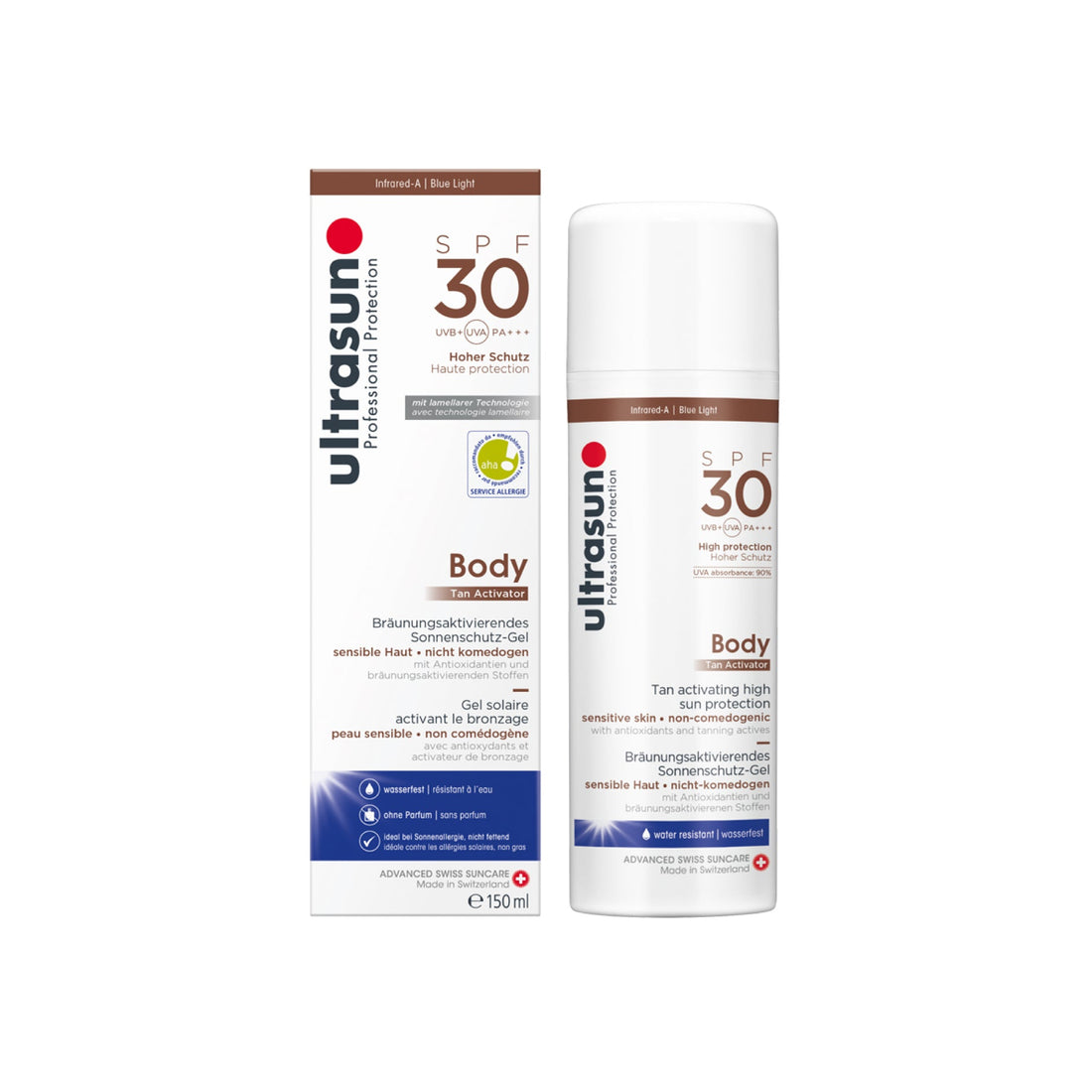 Ultrasun | Body Tan Activator SPF30 150ml - Helvetskin