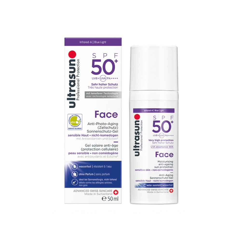 Ultrasun | Face Moisturising Anti-aging SPF50+ 50ml - Helvetskin