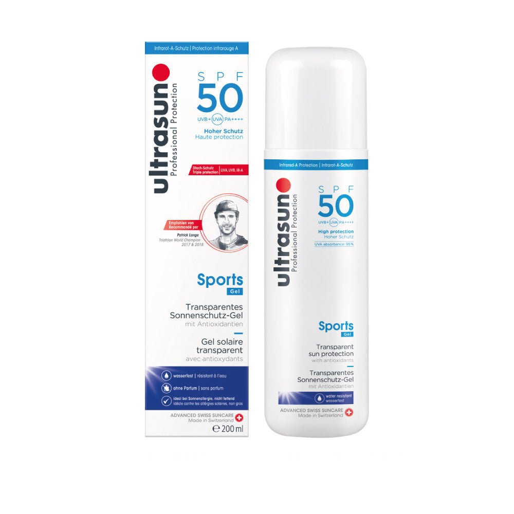Ultrasun | Sports Gel SPF50 200ml - Helvetskin