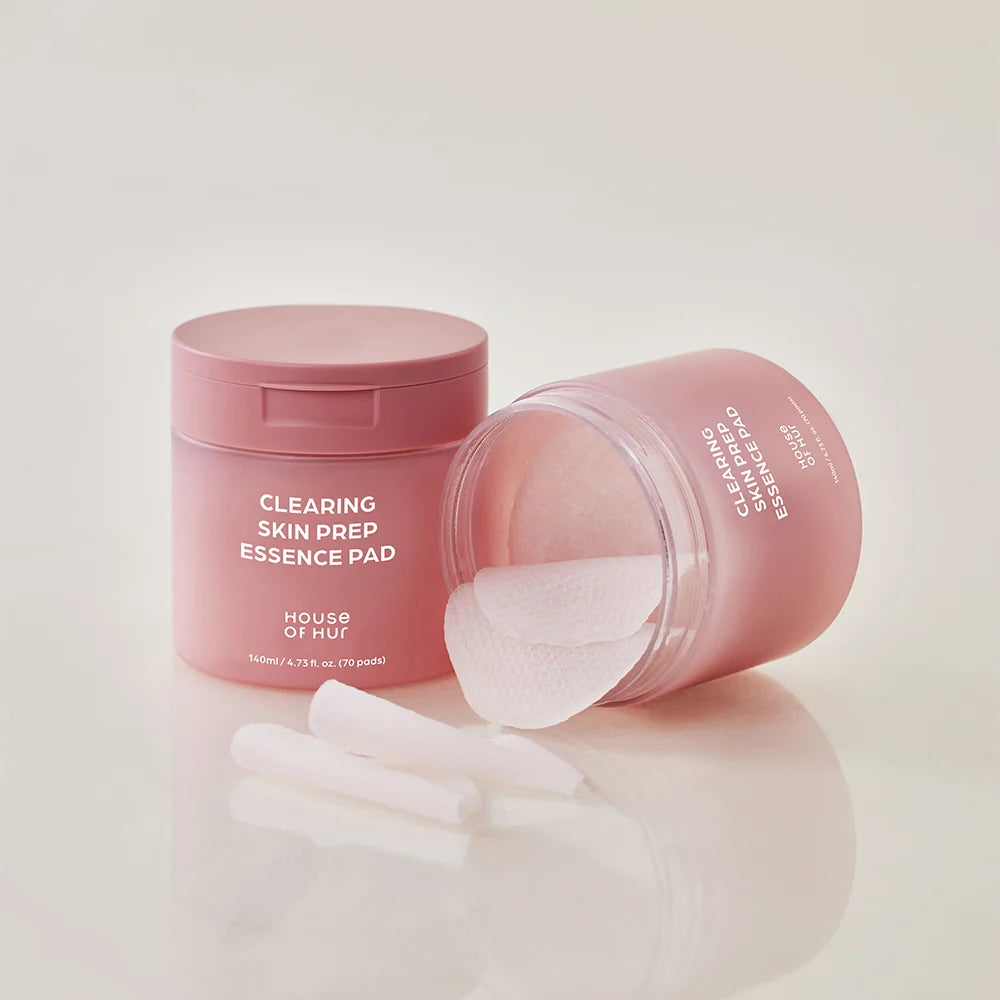 House of Hur | Clearing Skin Prep Essence Pad 140 ml (70 pads)