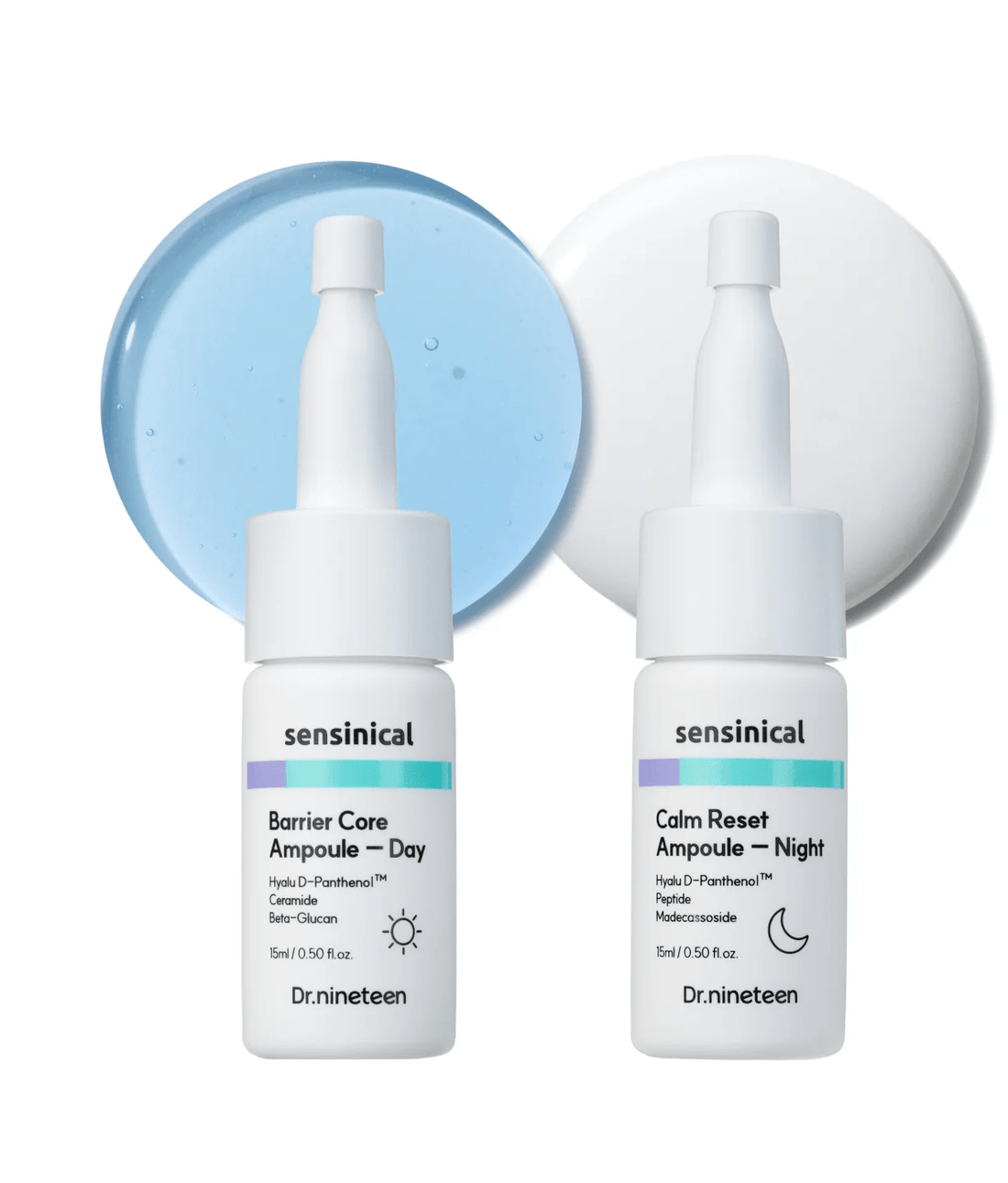 Dr.nineteen | Sensinical Ampoule Day &amp; Night 2 x 15 ml - Helvetskin