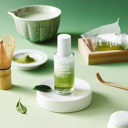 House of Hur | Phyto Brew Matcha Ampoule 50 ml - Helvetskin