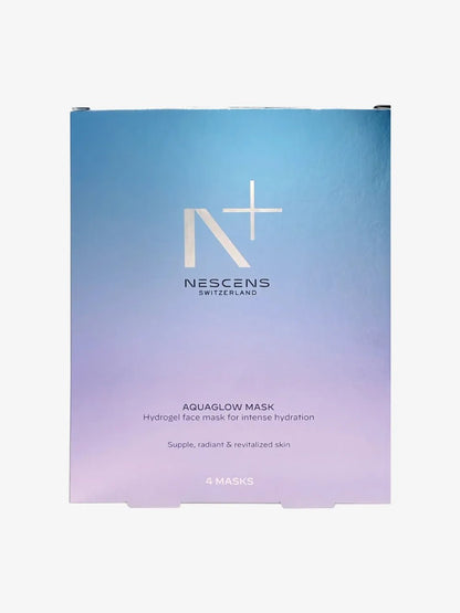 Nescens - Set de 4 AquaGlow Masque Hydrogel - Helvetskin