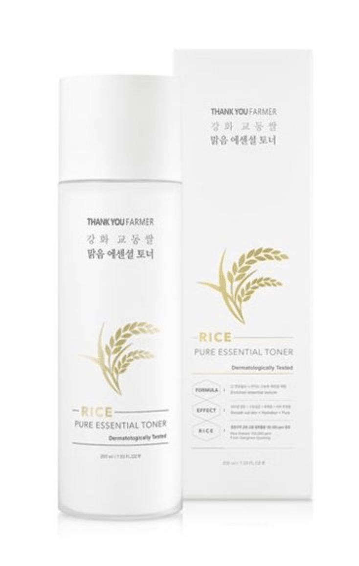 Thank You Farmer | Rice Pure Essential Toner 200 ml - Helvetskin