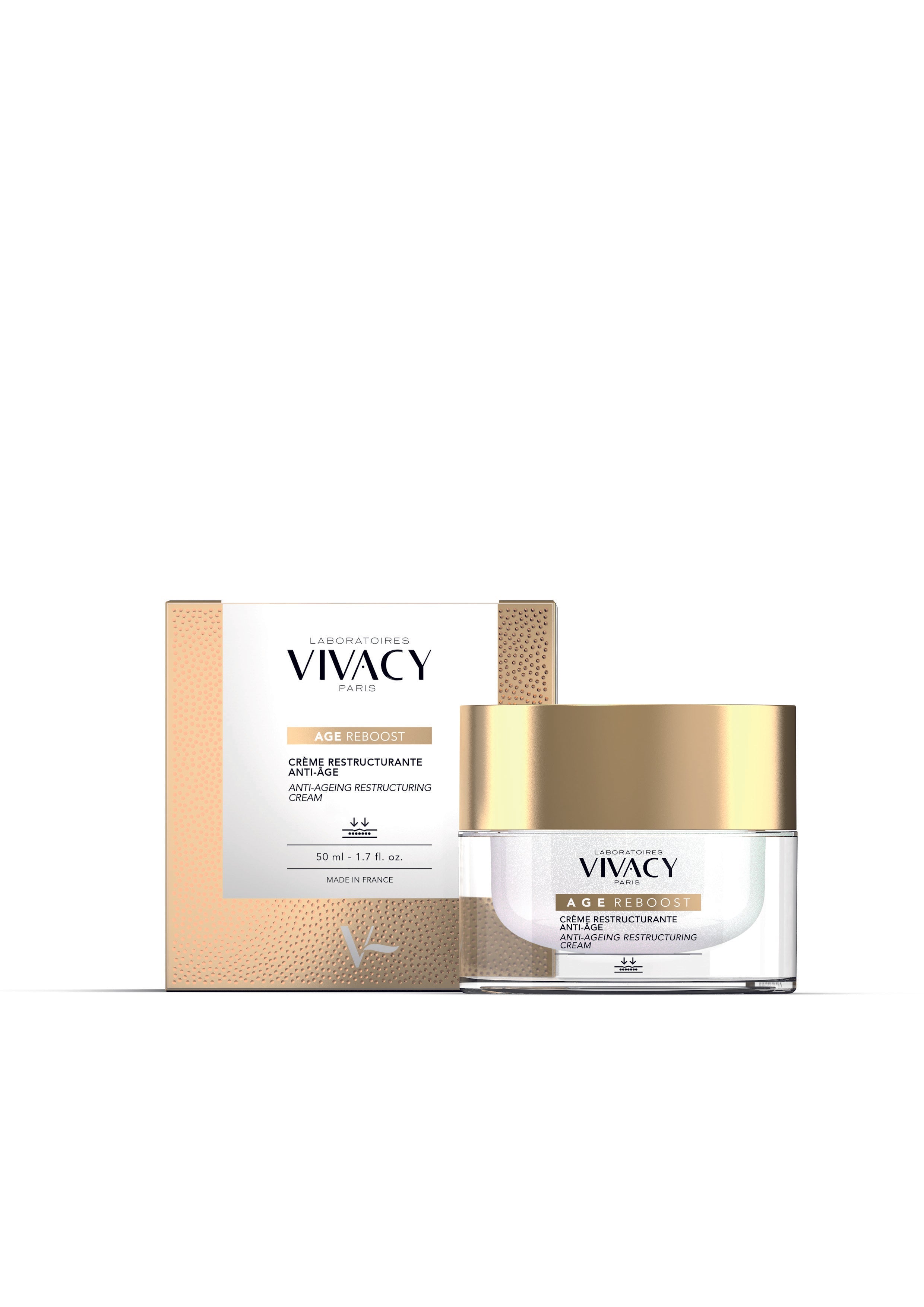 Vivacy | Age Reboost - Crème Restructurante Anti - Âge - Helvetskin