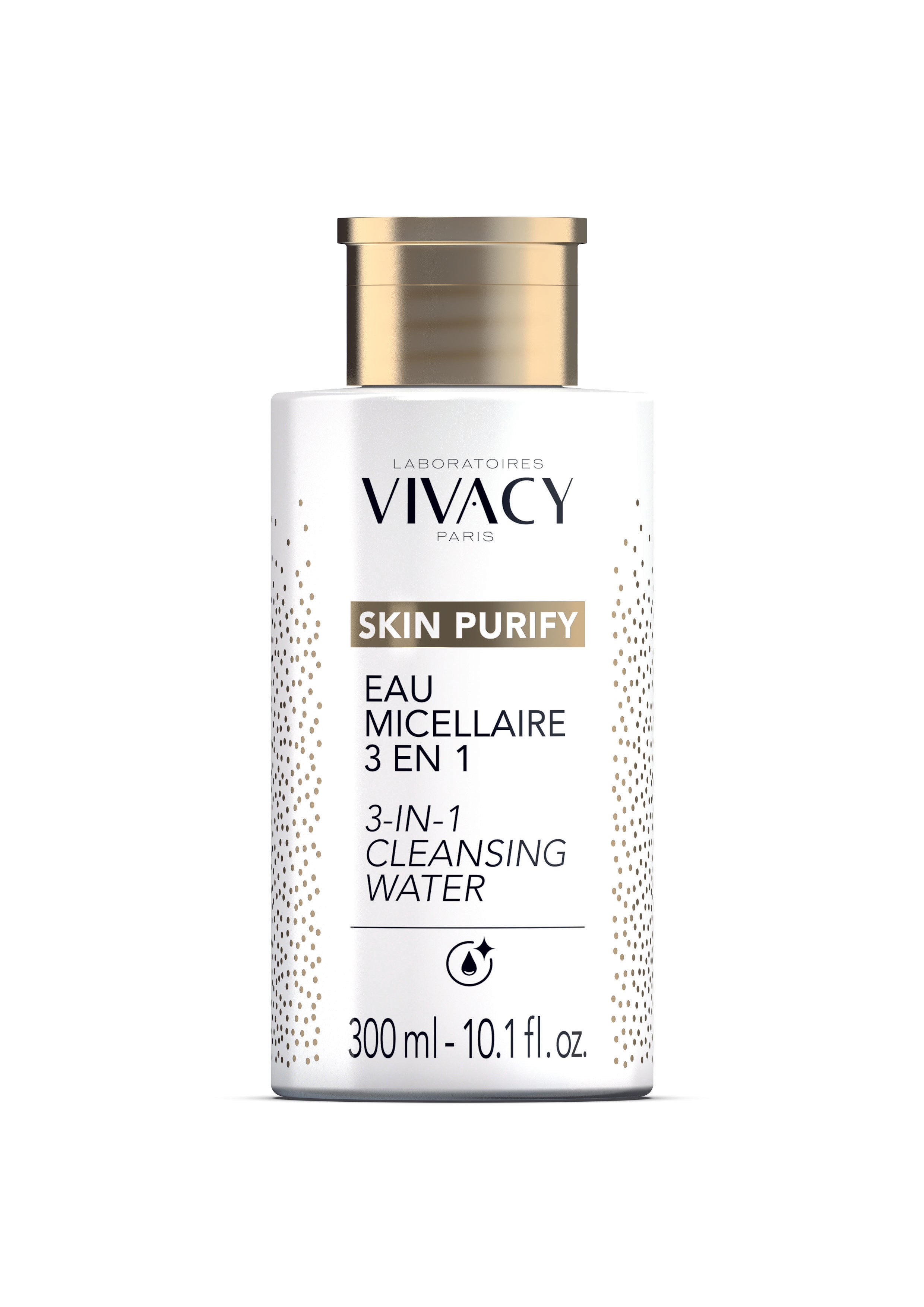 Vivacy | Skin Purify - Eau Micellaire 3 en 1 - Helvetskin