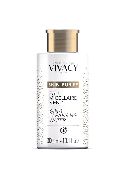 Vivacy | Skin Purify - Eau Micellaire 3 en 1 - Helvetskin