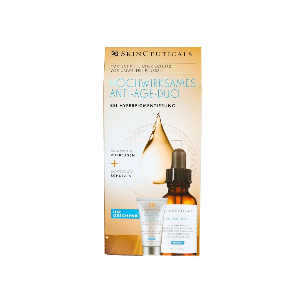 SkinCeuticals | Phloretin CF 30ml + Advanced Brightening UV Defense 15ml - Helvetskin