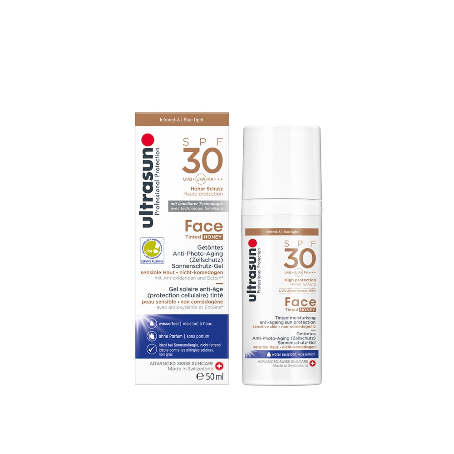 Ultrasun | Face Tinted Honey SPF30 50ml - Helvetskin